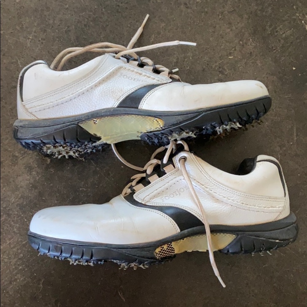 Foot joy white golf shoes